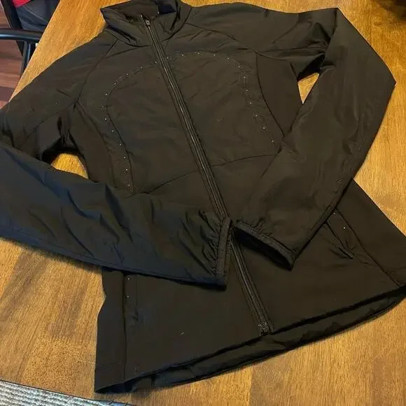 lululemon run for the cold black jacket